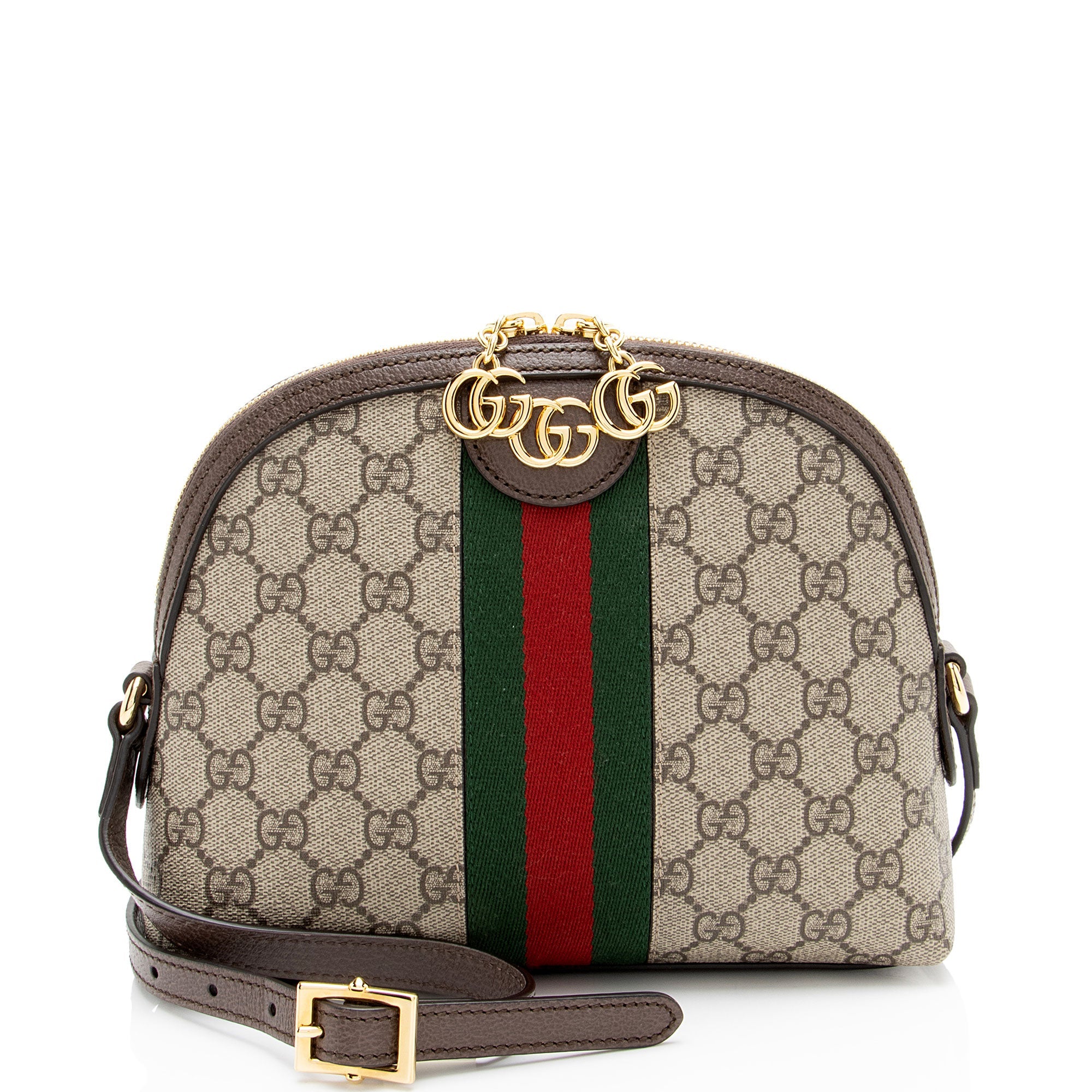 Gucci GG Supreme Ophidia Dome Small Shoulder Bag
