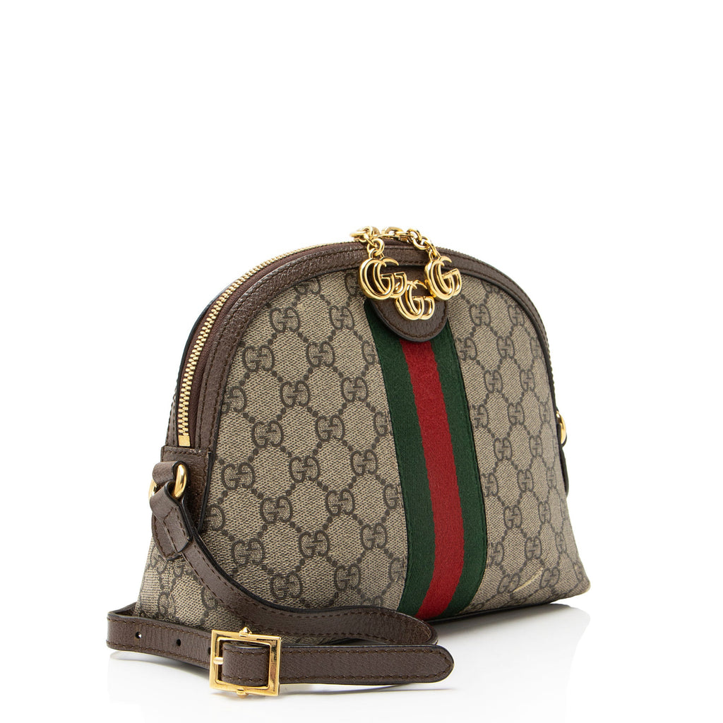 Gucci GG Supreme Ophidia Dome Small Shoulder Bag
