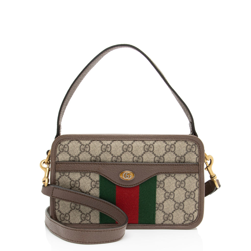 Gucci GG Supreme Ophidia Dual Crossbody
