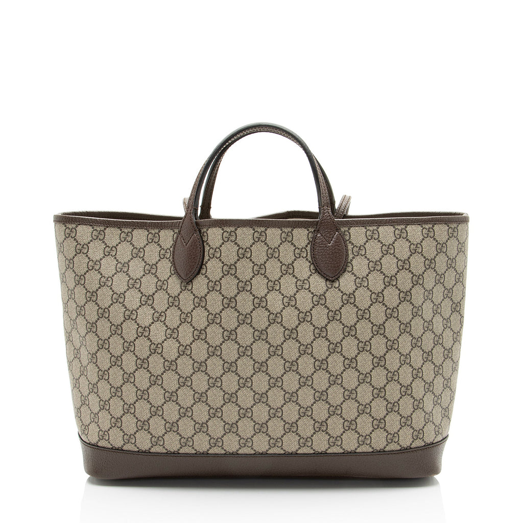 Gucci GG Supreme Ophidia E/W Medium Tote