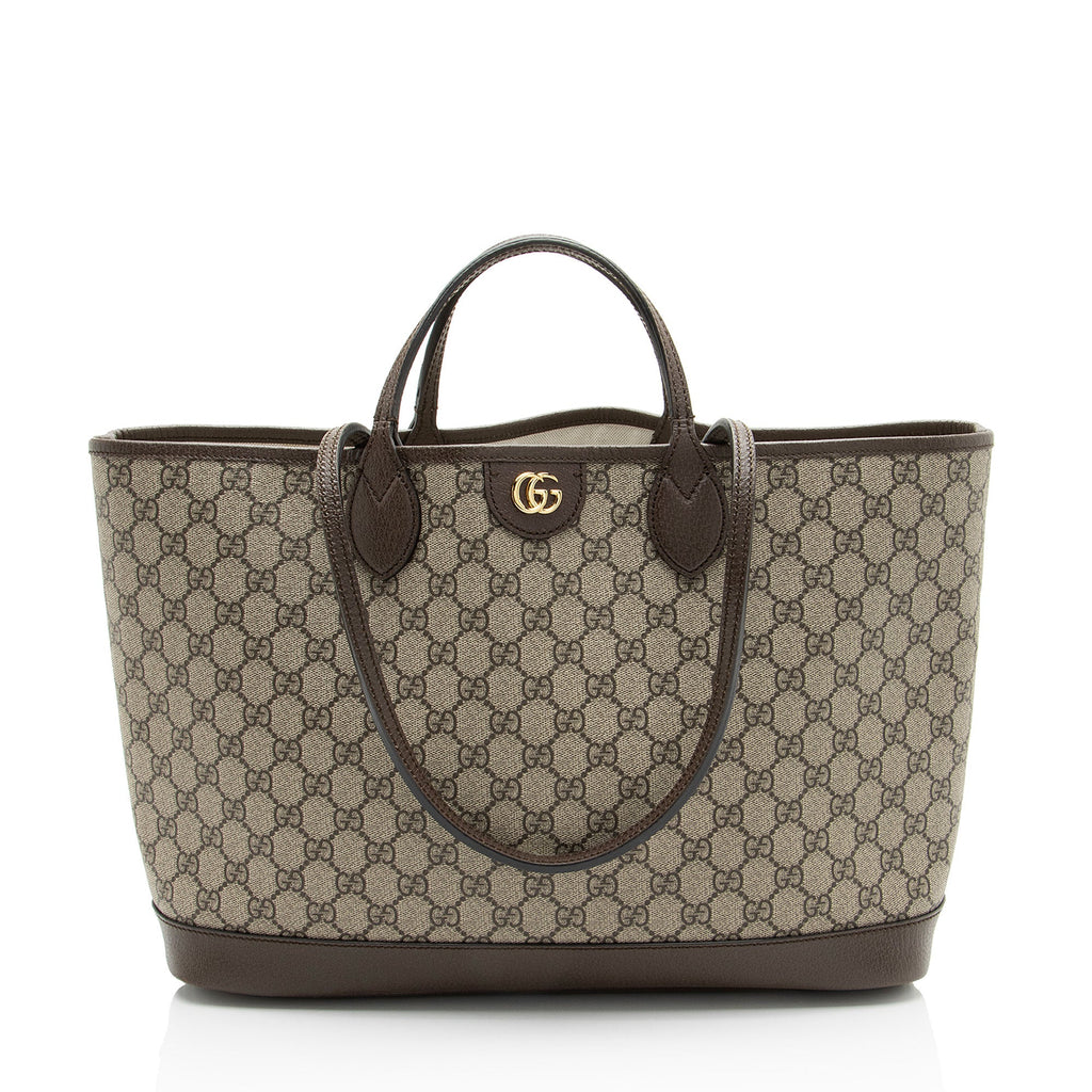 Gucci GG Supreme Ophidia E/W Medium Tote