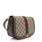 Gucci GG Supreme Ophidia Flap Messenger Bag (SHF-Z9ZgXY)