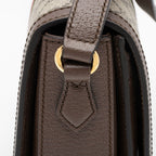 Gucci GG Supreme Ophidia Flap Messenger (SHF-6FVzgF)