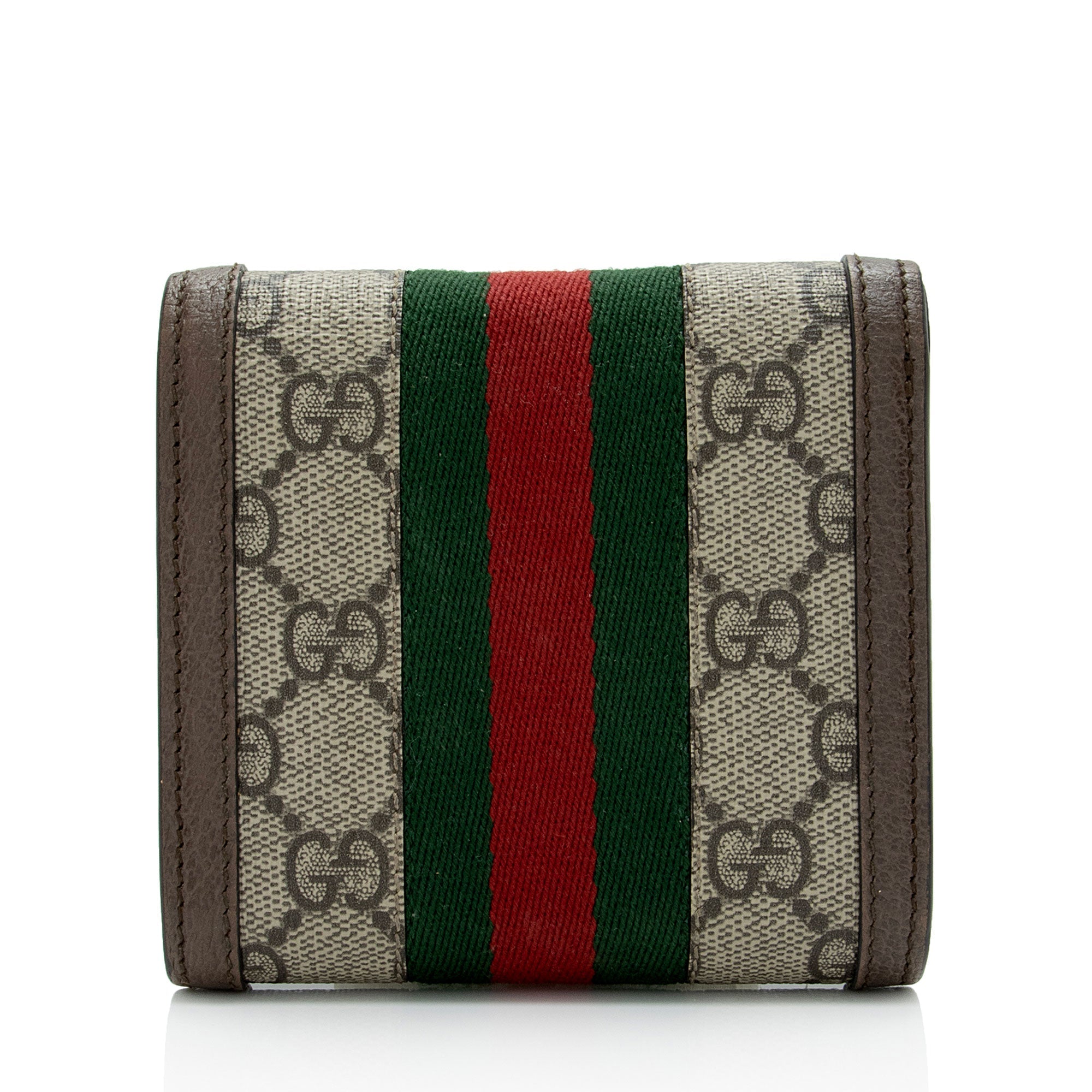 Gucci GG Supreme Ophidia Compact Wallet (SHF-9uyCuf)