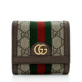 Gucci GG Supreme Ophidia Compact Wallet (SHF-9uyCuf)