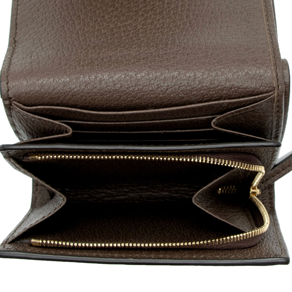 Gucci GG Supreme Ophidia Compact Wallet (SHF-9uyCuf)