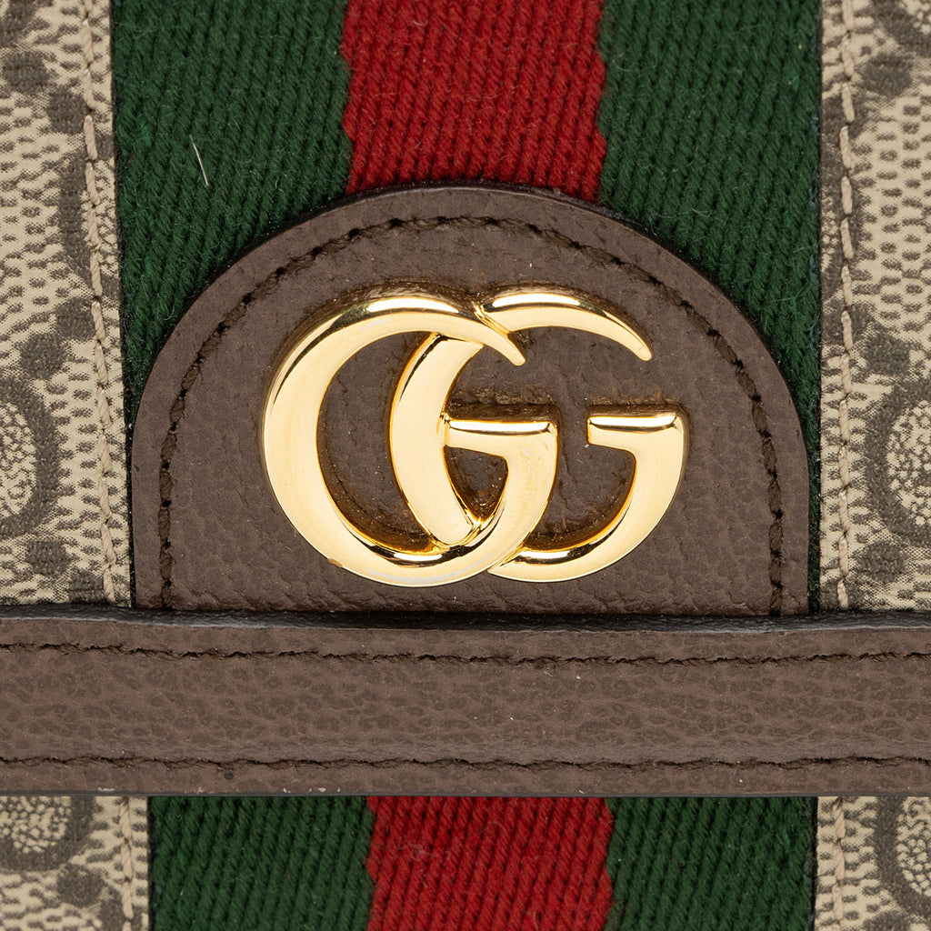 Gucci GG Supreme Ophidia French Wallet (SHF-6yBoMU)