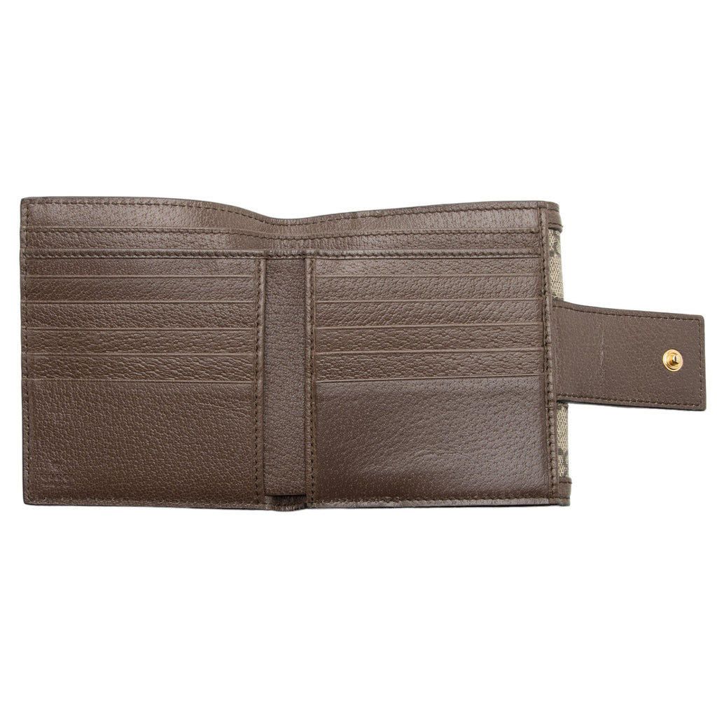 Gucci GG Supreme Ophidia French Wallet (SHF-6yBoMU)