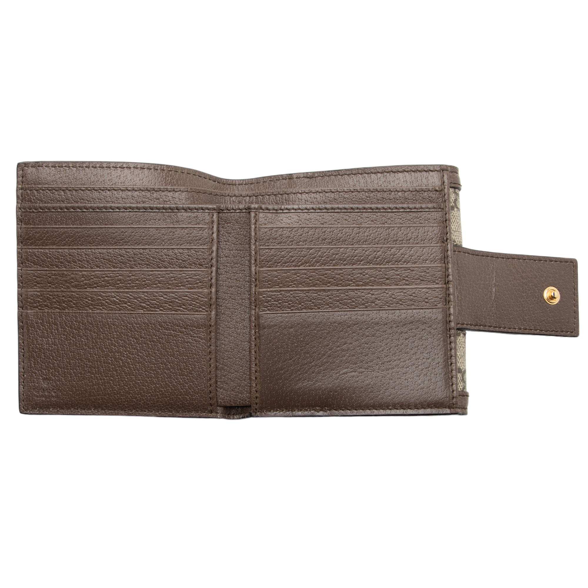 Gucci GG Supreme Ophidia French Wallet (SHF-6yBoMU)