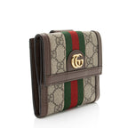 Gucci GG Supreme Ophidia French Wallet (SHF-6yBoMU)