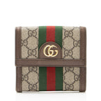 Gucci GG Supreme Ophidia French Wallet