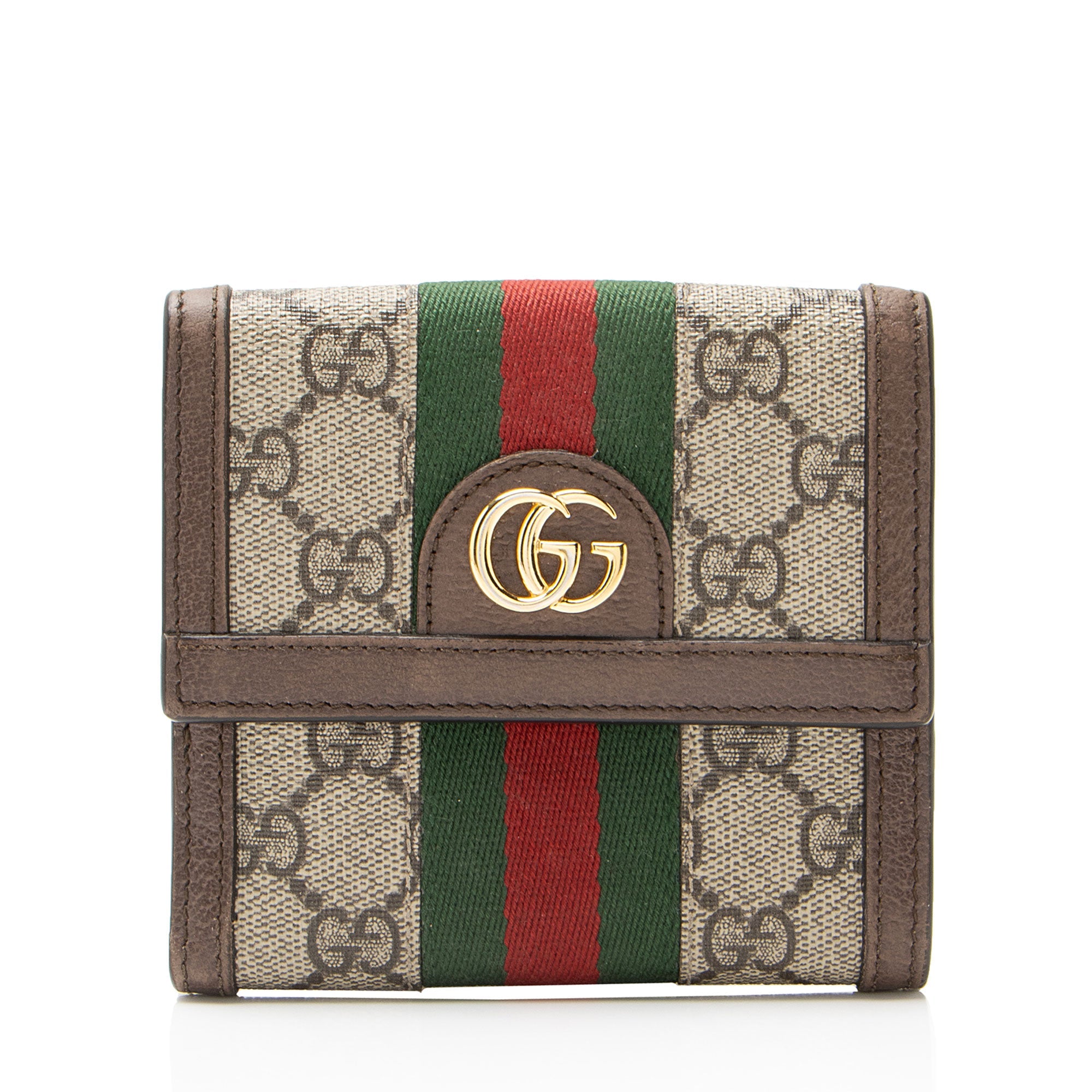 Gucci GG Supreme Ophidia French Wallet