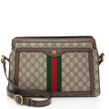 Gucci GG Supreme Ophidia Gusset Medium Crossbody
