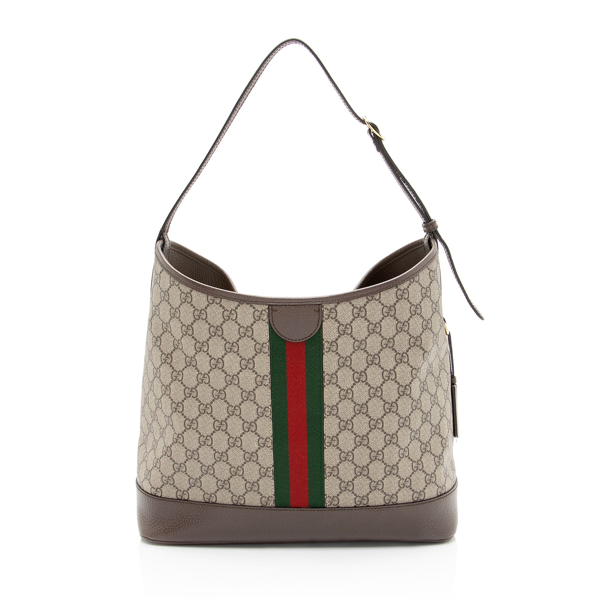 Gucci GG Supreme Ophidia Large Open Shoulder Bag