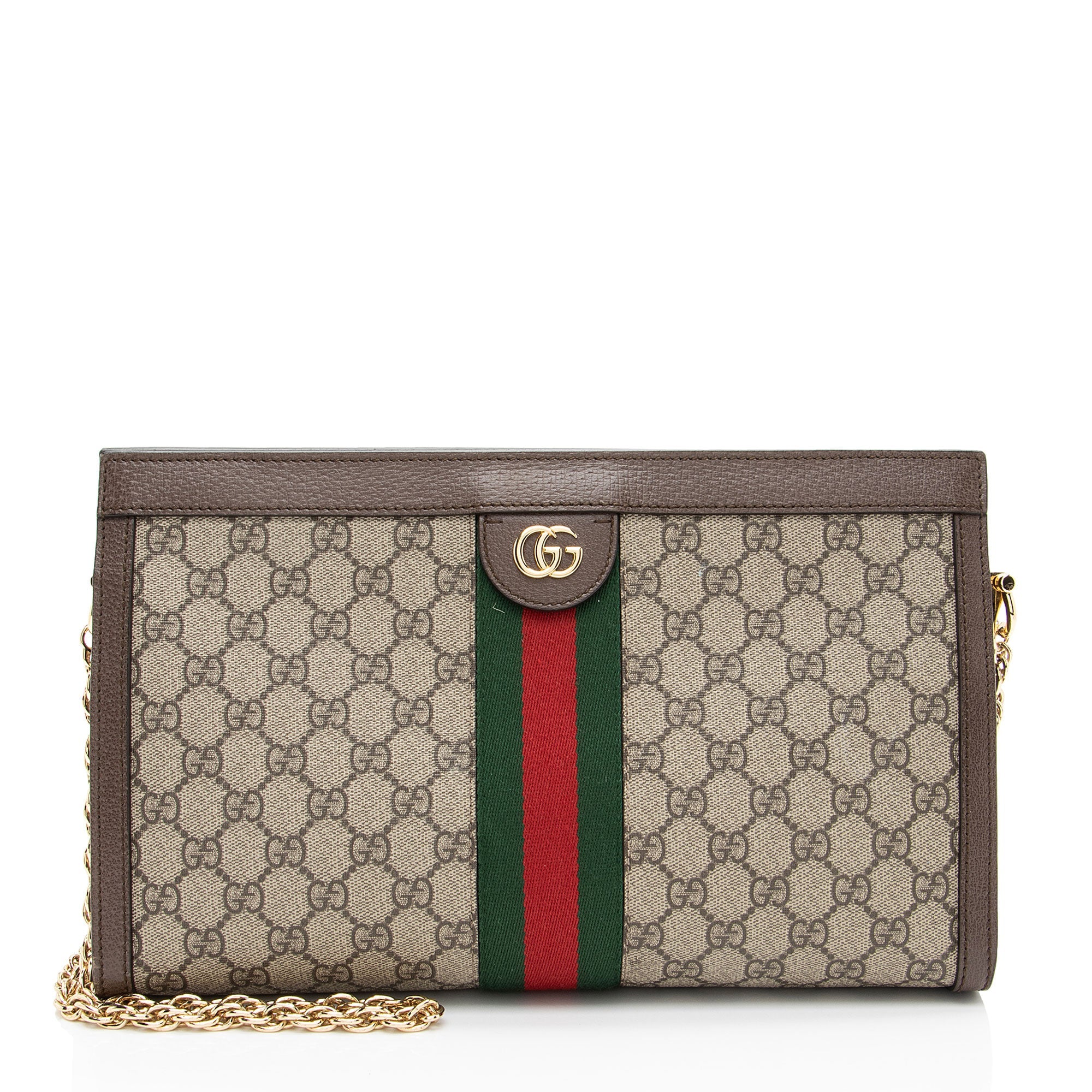 Gucci GG Supreme Ophidia Large Chain Shoulder Bag