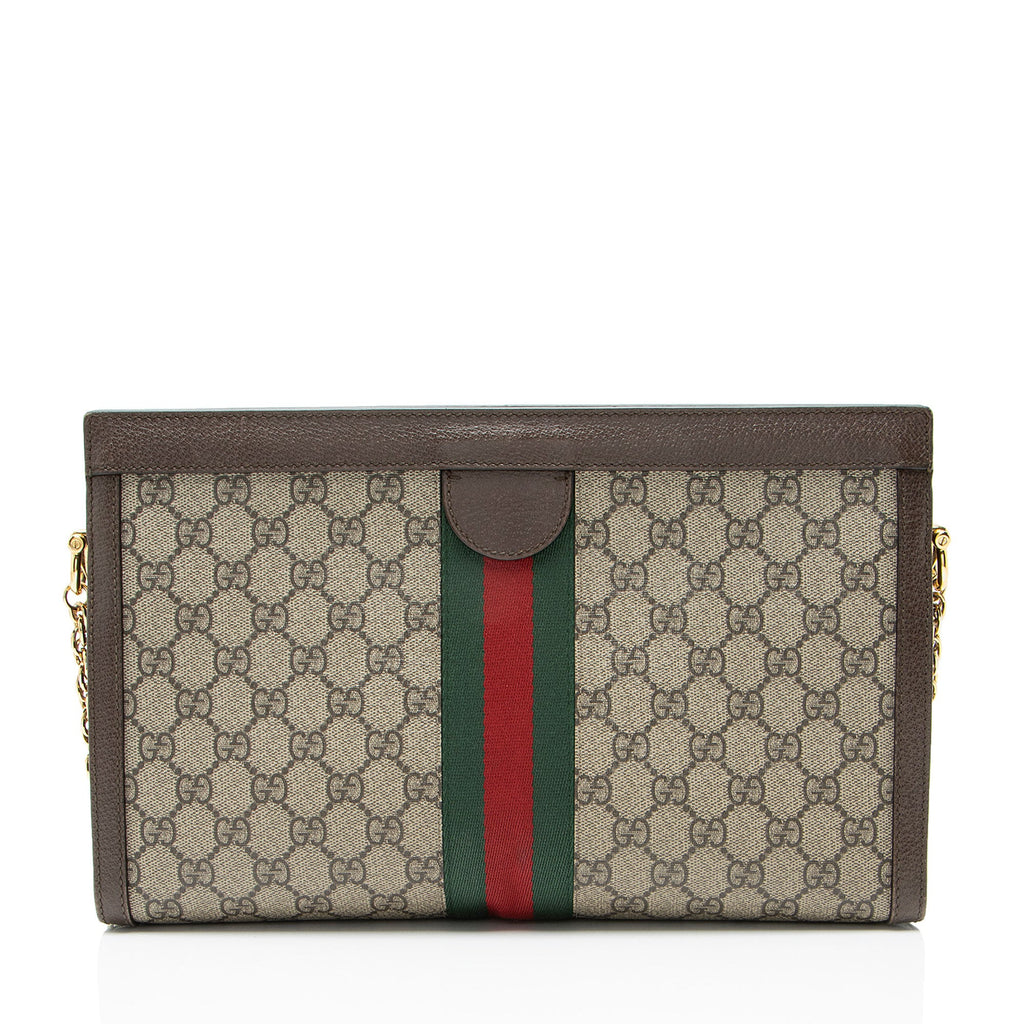 Gucci GG Supreme Ophidia Large Chain Shoulder Bag