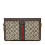 Gucci GG Supreme Ophidia Large Chain Shoulder Bag