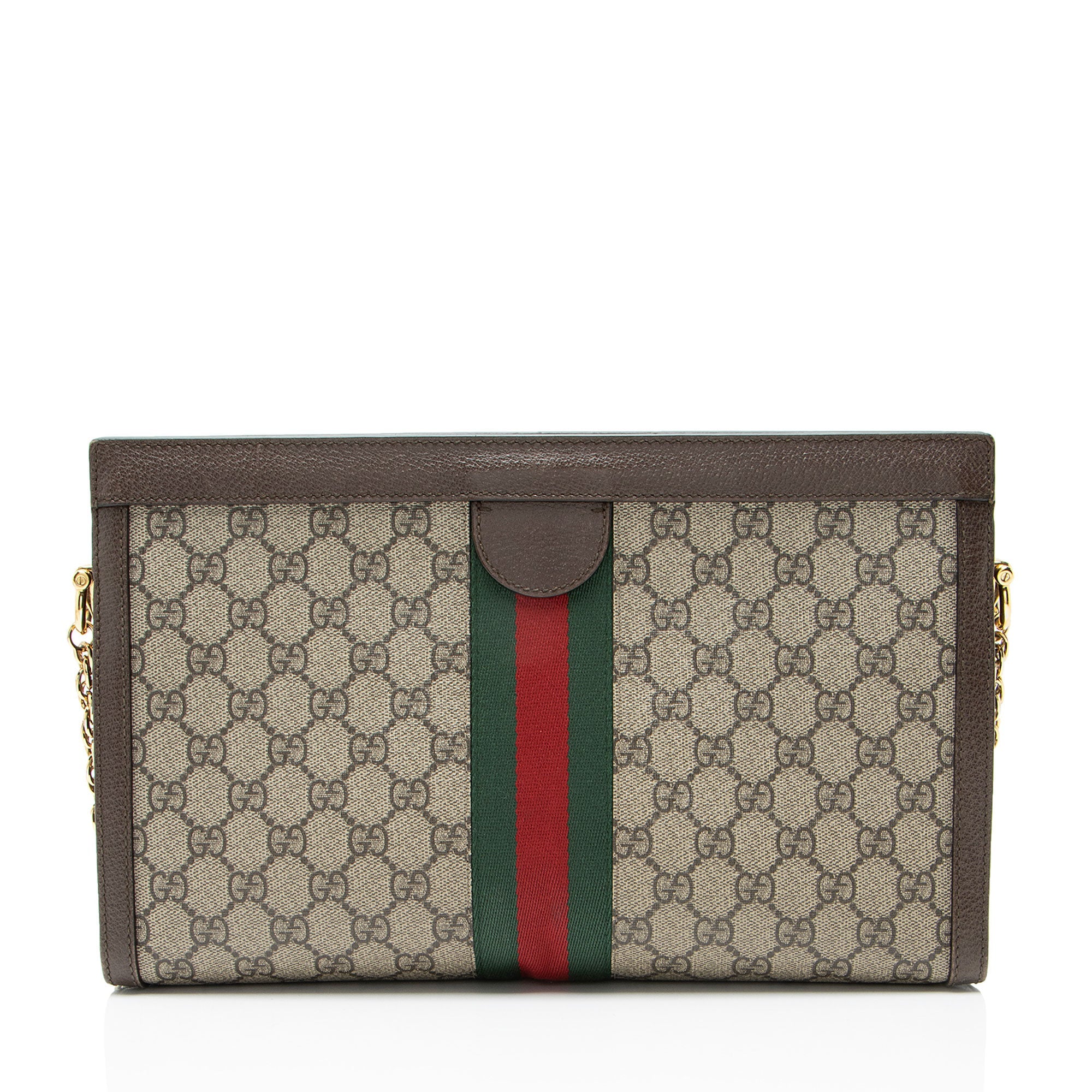 Gucci GG Supreme Ophidia Large Chain Shoulder Bag