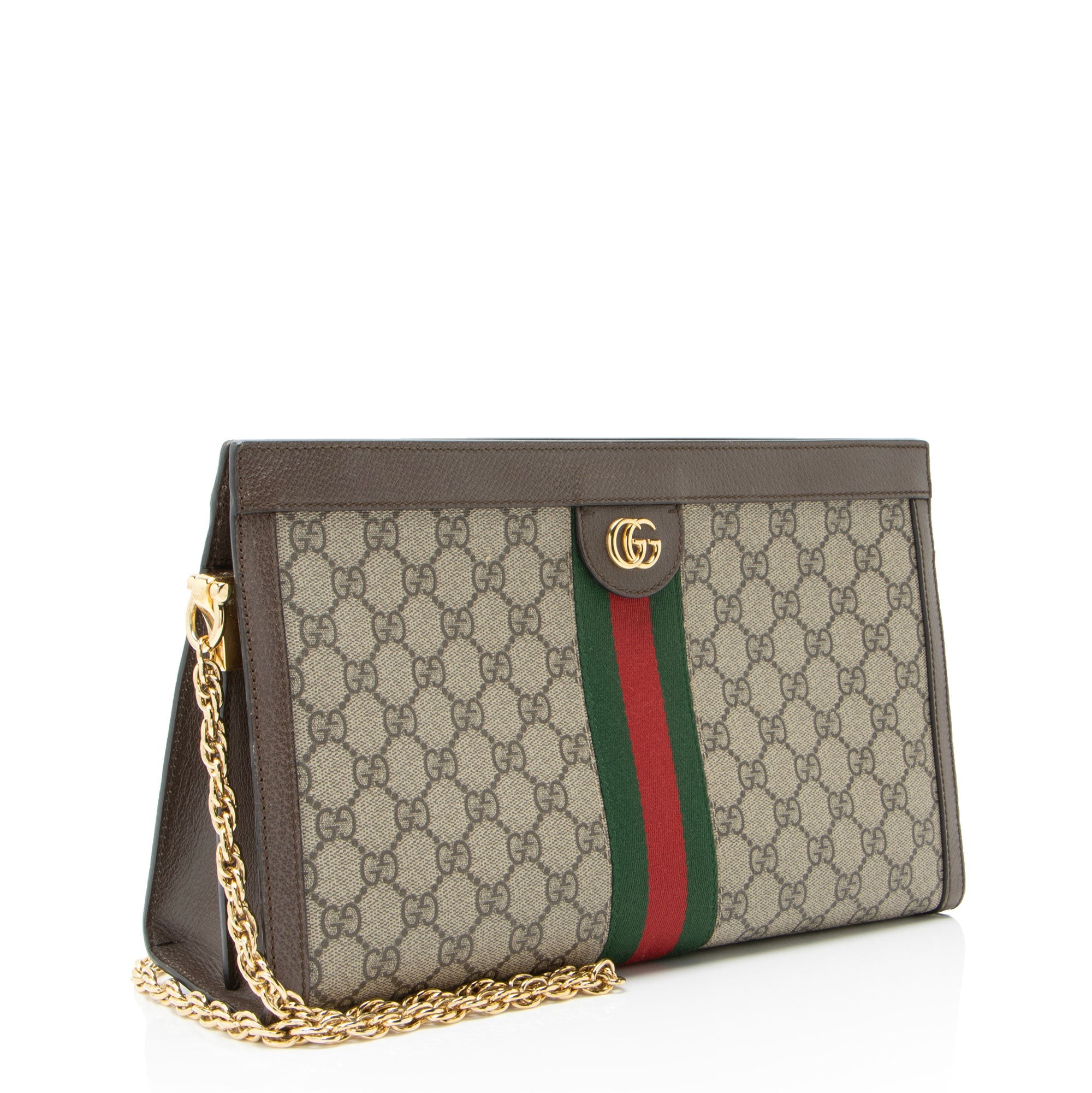 Gucci GG Supreme Ophidia Large Chain Shoulder Bag
