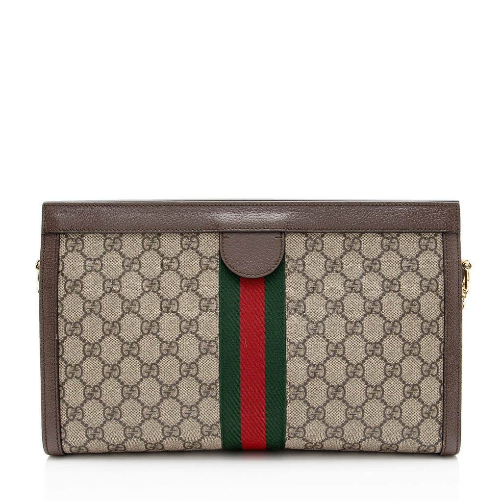Gucci GG Supreme Ophidia Large Chain Shoulder Bag