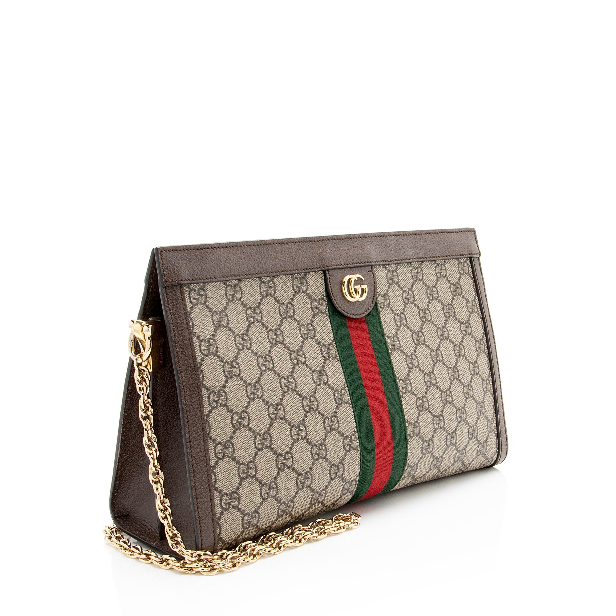 Gucci GG Supreme Ophidia Large Chain Shoulder Bag