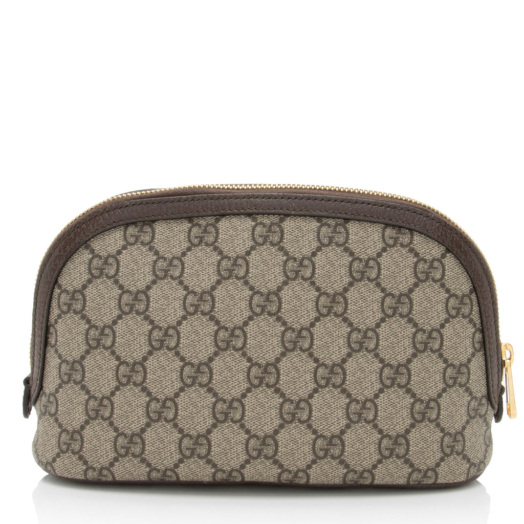 Gucci GG Supreme Ophidia Large Cosmetic Case (SHF-dLUGyE)