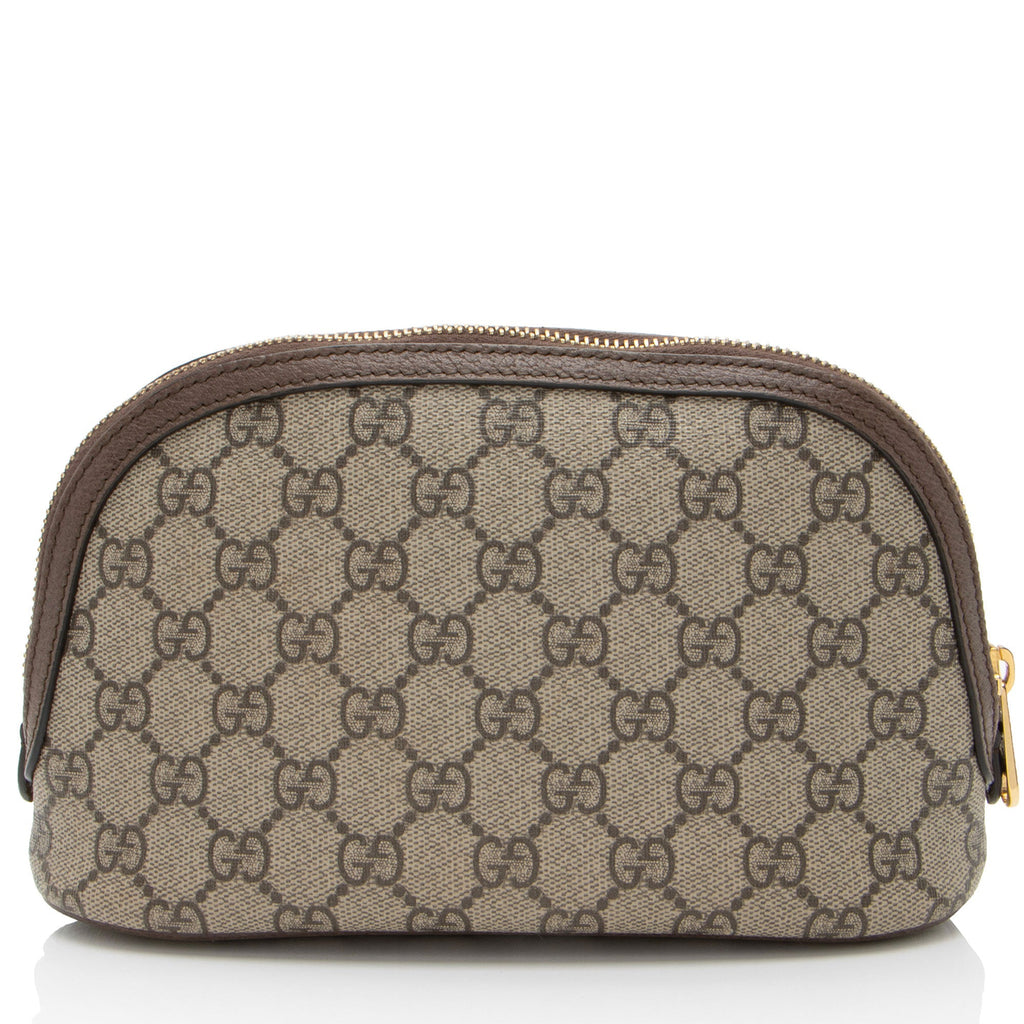Gucci GG Supreme Ophidia Large Cosmetic Case (SHF-eSZ9lu)