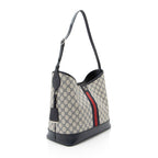 Gucci GG Supreme Ophidia Large Open Shoulder Bag