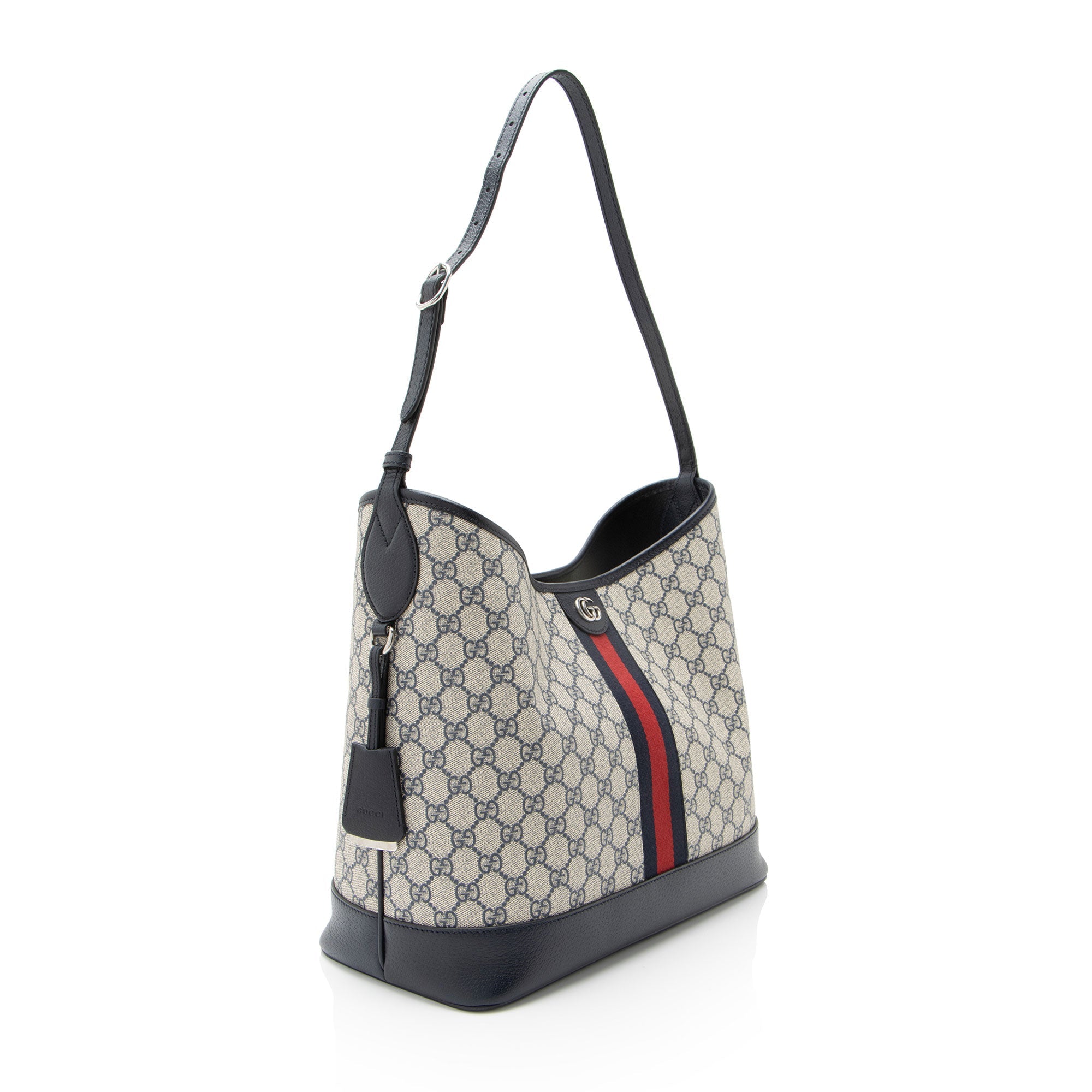 Gucci GG Supreme Ophidia Large Open Shoulder Bag