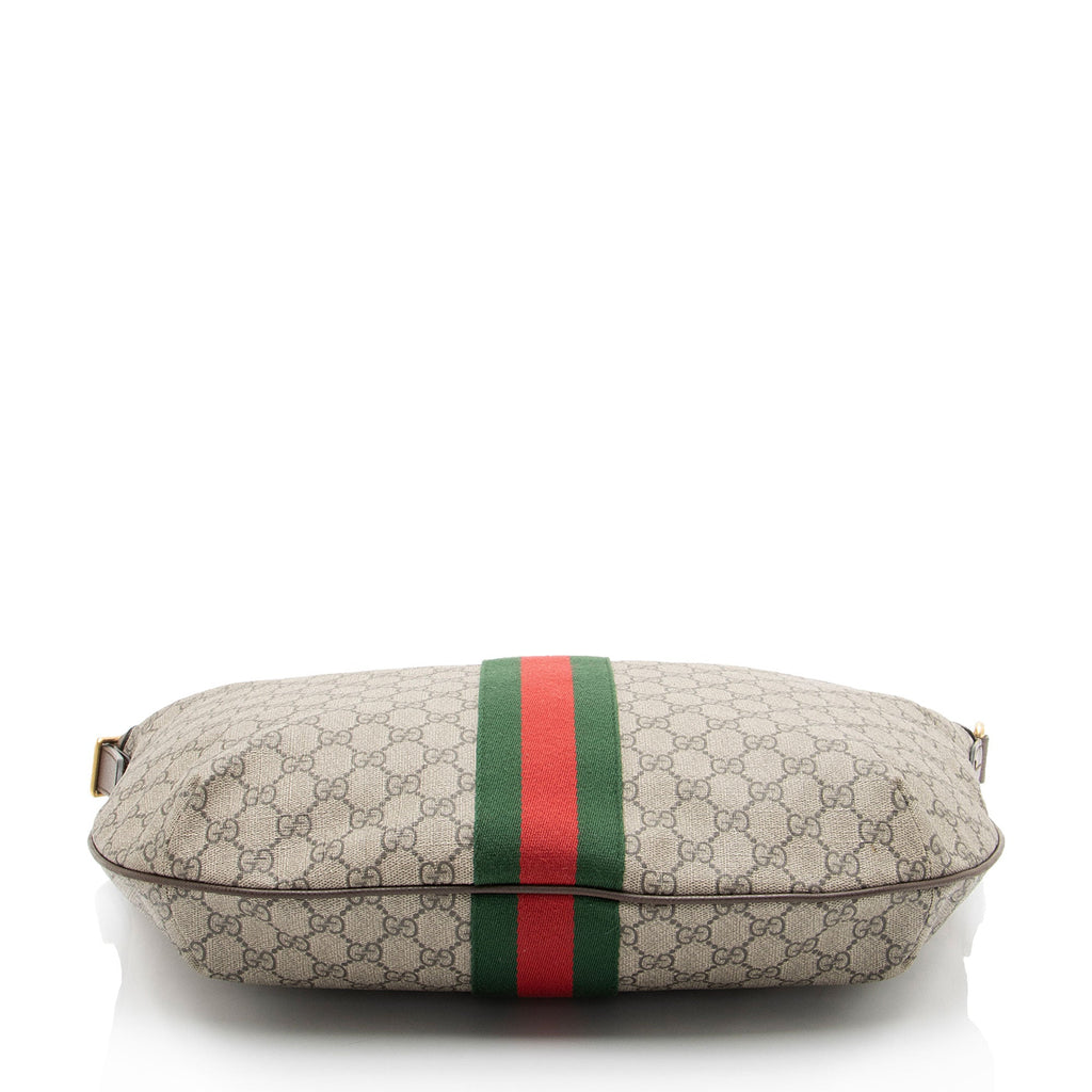 Gucci GG Supreme Ophidia Large Shoulder Bag