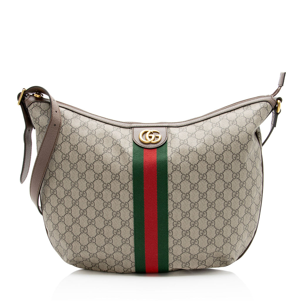 Gucci GG Supreme Ophidia Large Shoulder Bag