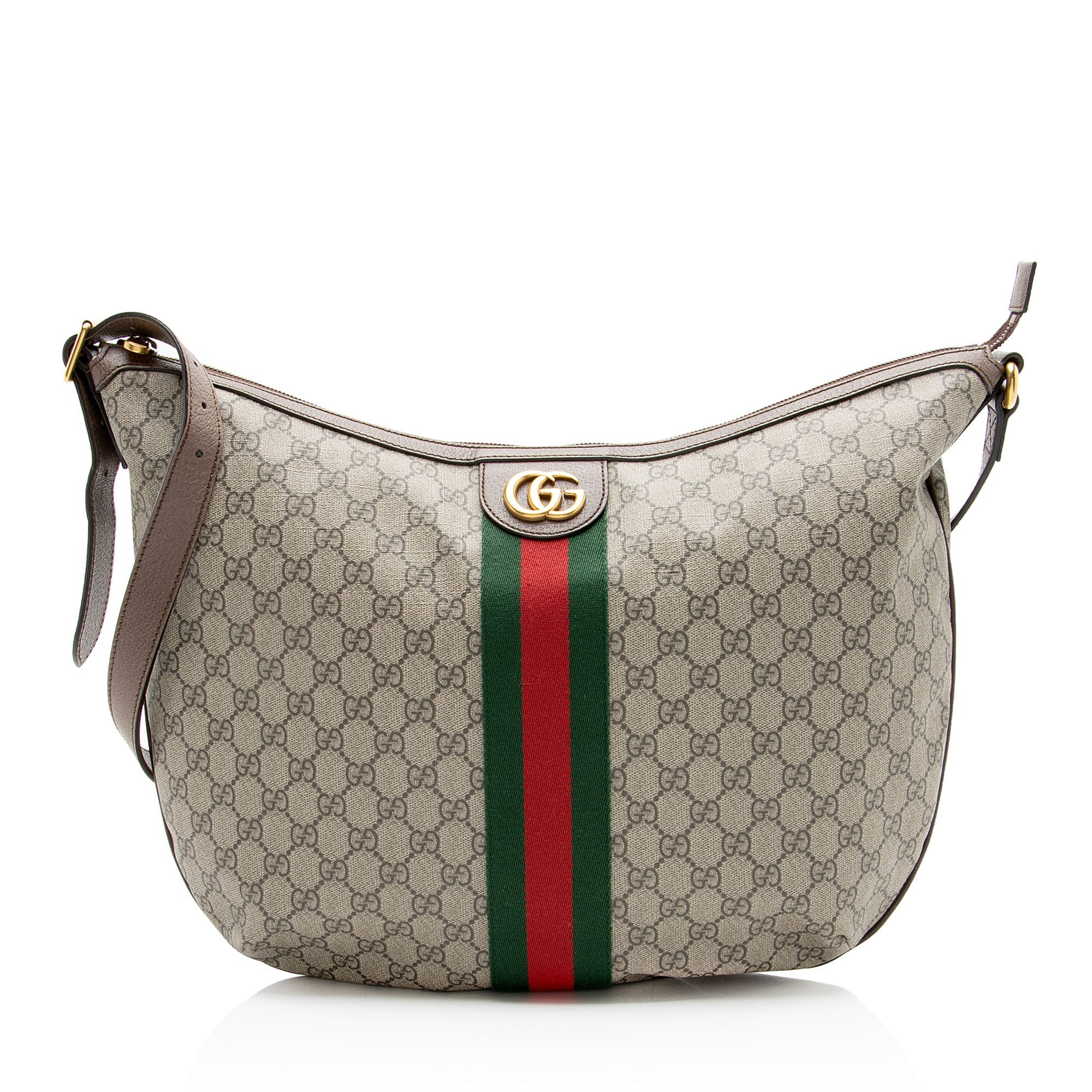 Gucci GG Supreme Ophidia Large Shoulder Bag
