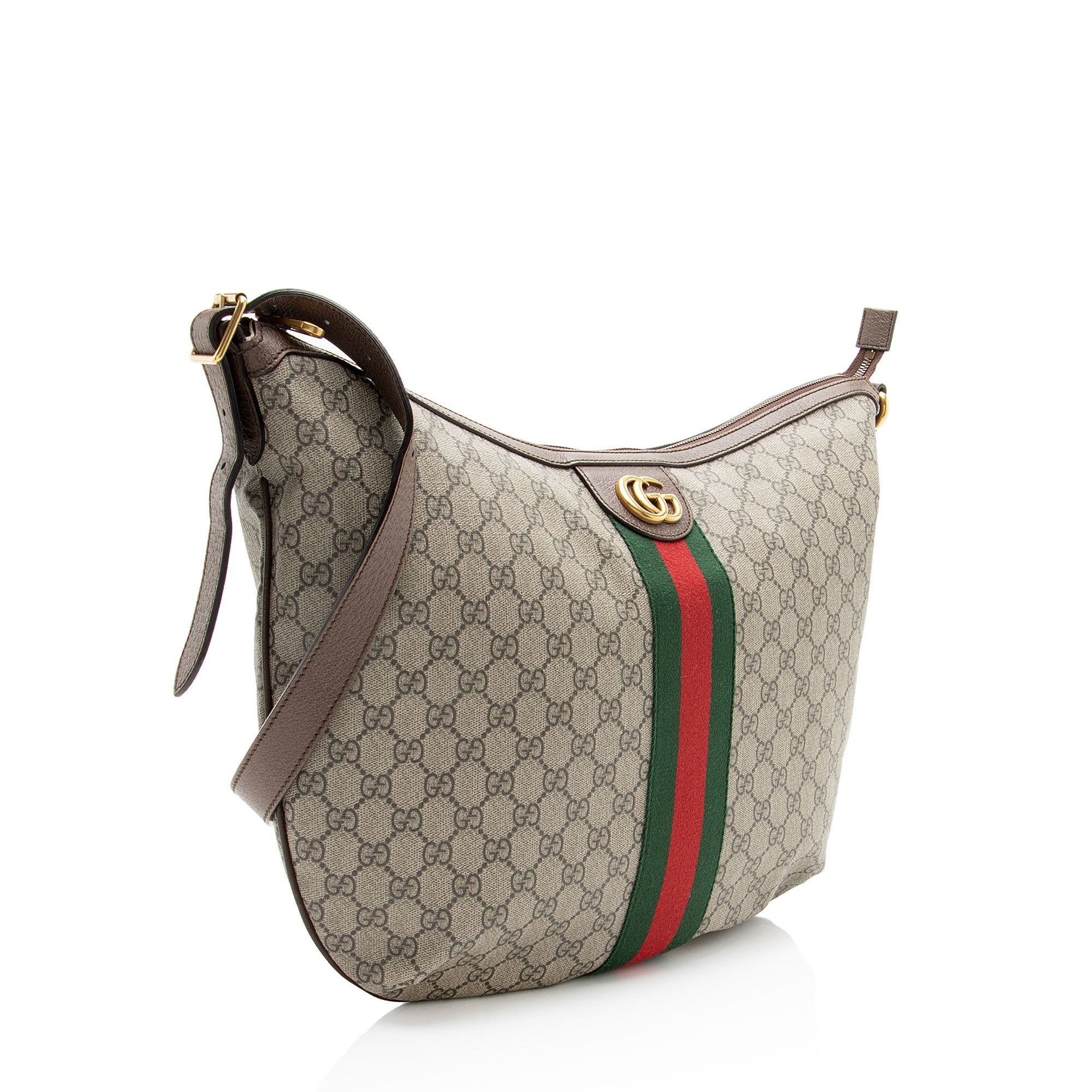 Gucci GG Supreme Ophidia Large Shoulder Bag