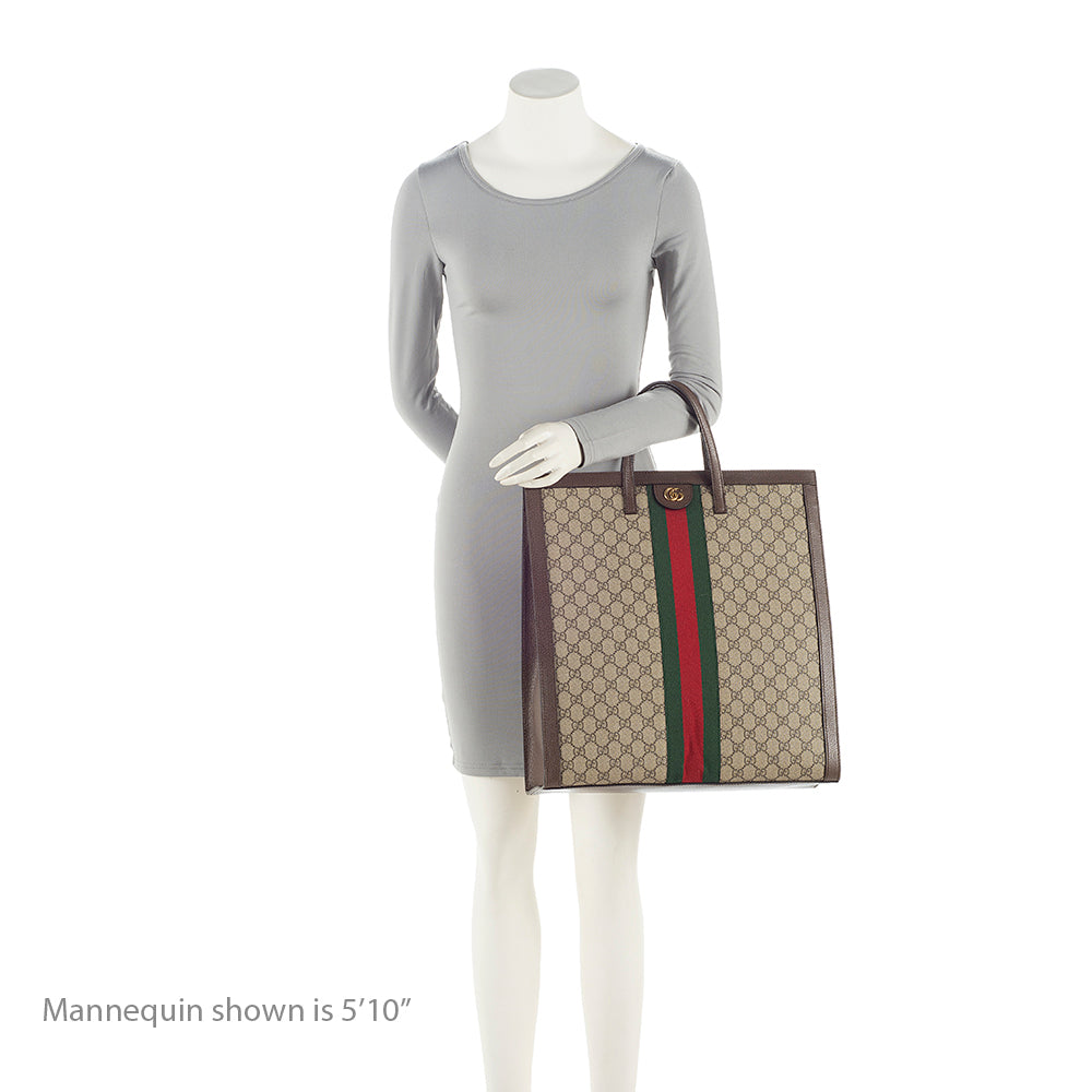 Gucci GG Supreme Ophidia Soft Large Tote (SHF-21837)