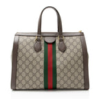 Gucci GG Supreme Ophidia Large Zip Tote