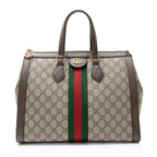Gucci GG Supreme Ophidia Large Zip Tote