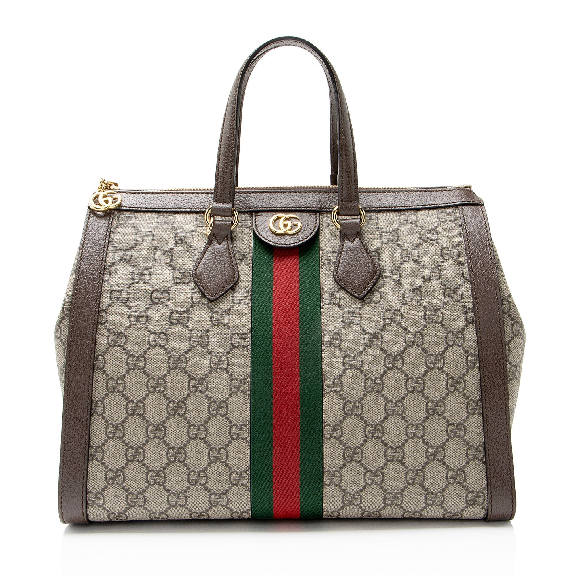 Gucci GG Supreme Ophidia Large Zip Tote