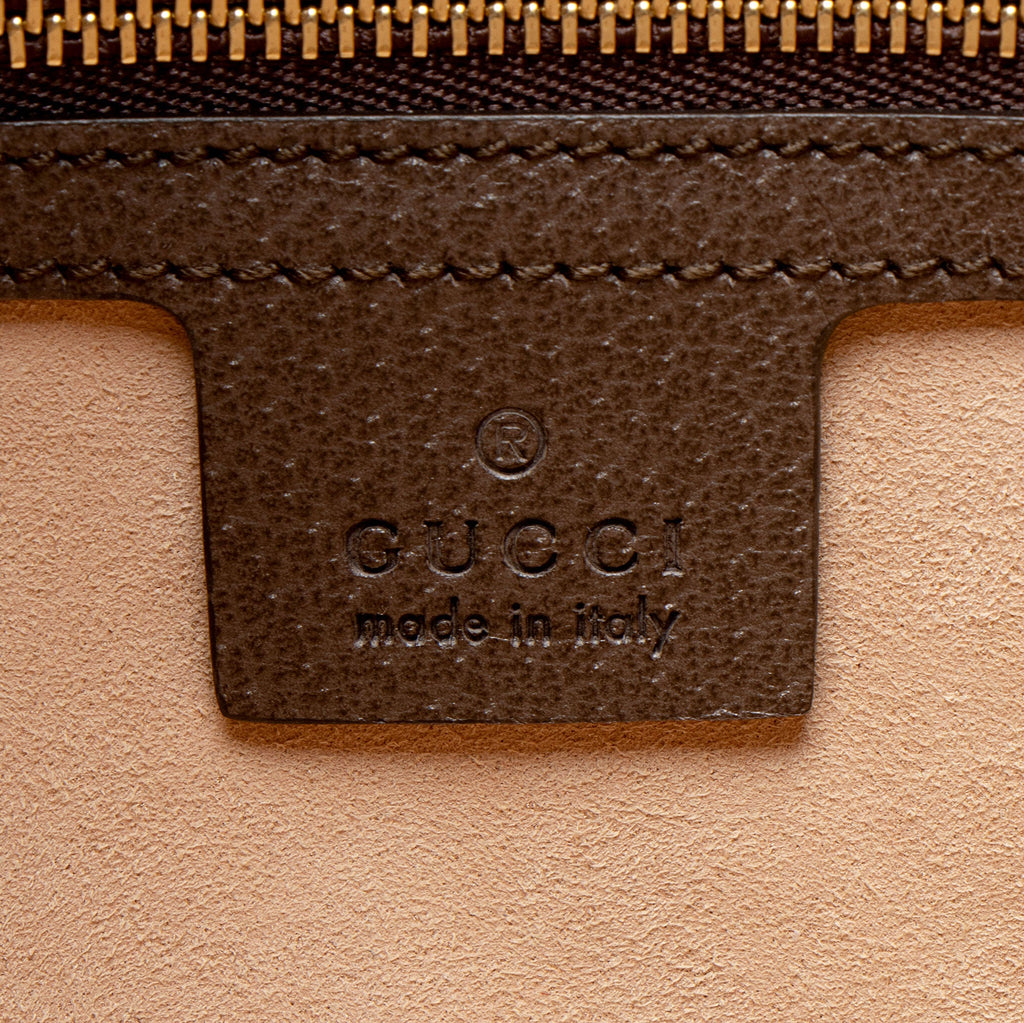 Gucci GG Supreme Ophidia Large Zip Tote