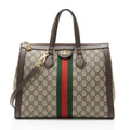 Gucci GG Supreme Ophidia Large Zip Tote