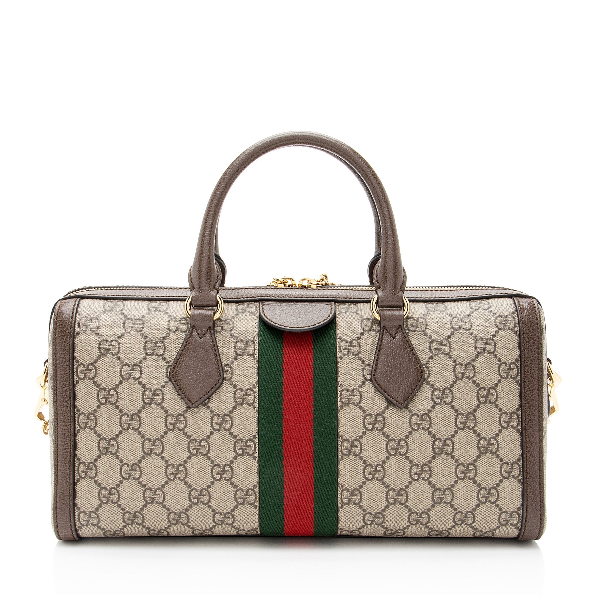 Gucci GG Supreme Ophidia Medium Boston Bag