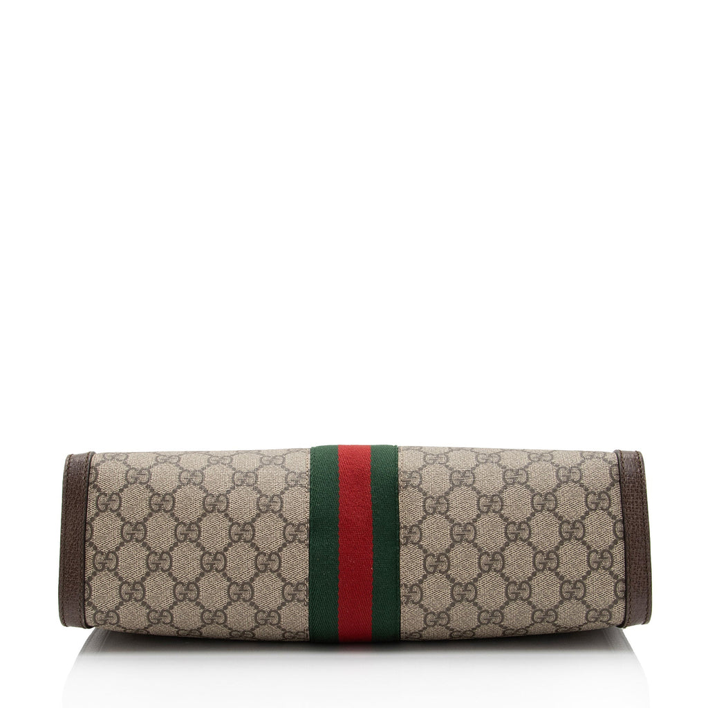 Gucci GG Supreme Ophidia Medium Chain Shoulder Bag (SHF-ZaaSNP)