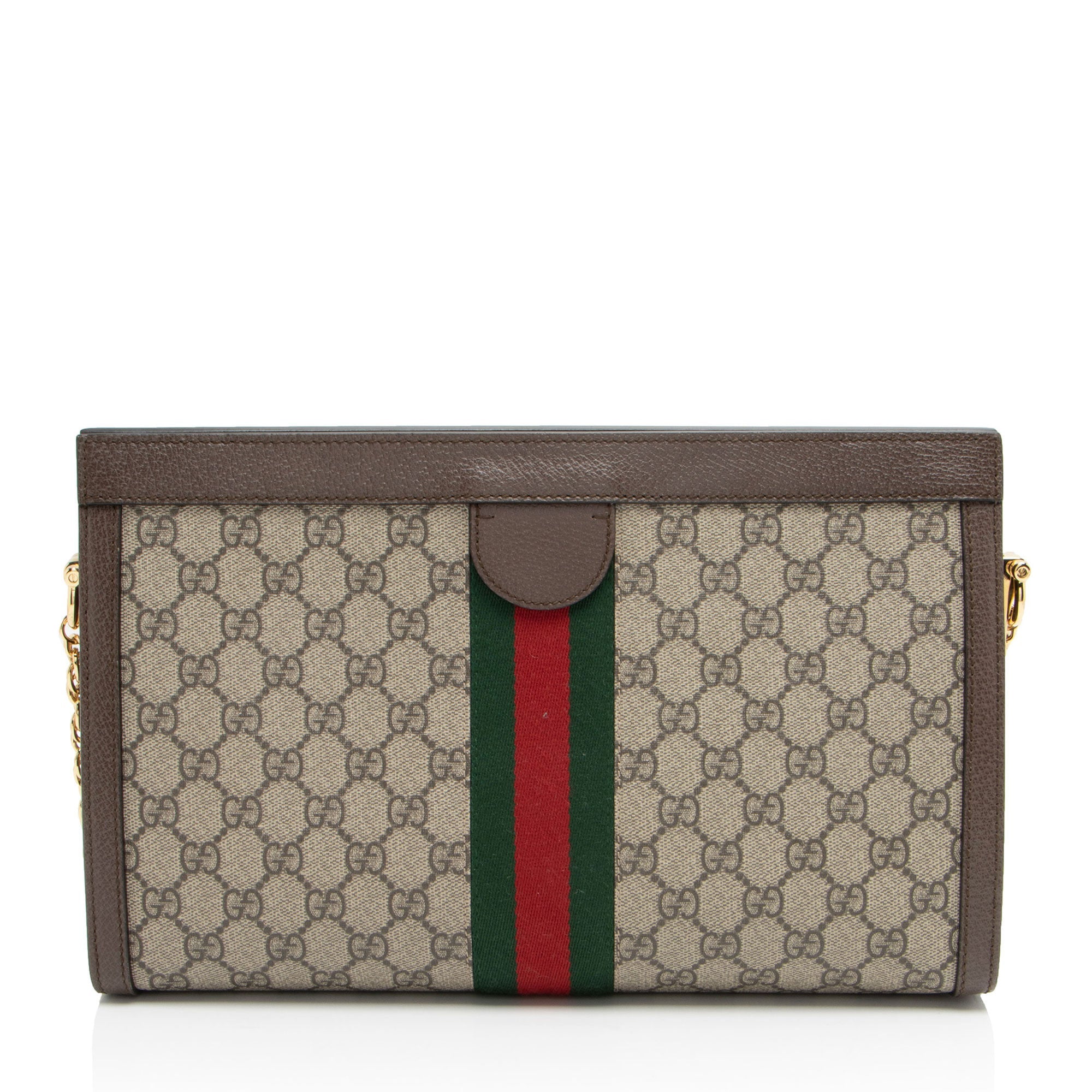 Gucci GG Supreme Ophidia Medium Chain Shoulder Bag