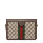 Gucci GG Supreme Ophidia Medium Chain Shoulder Bag
