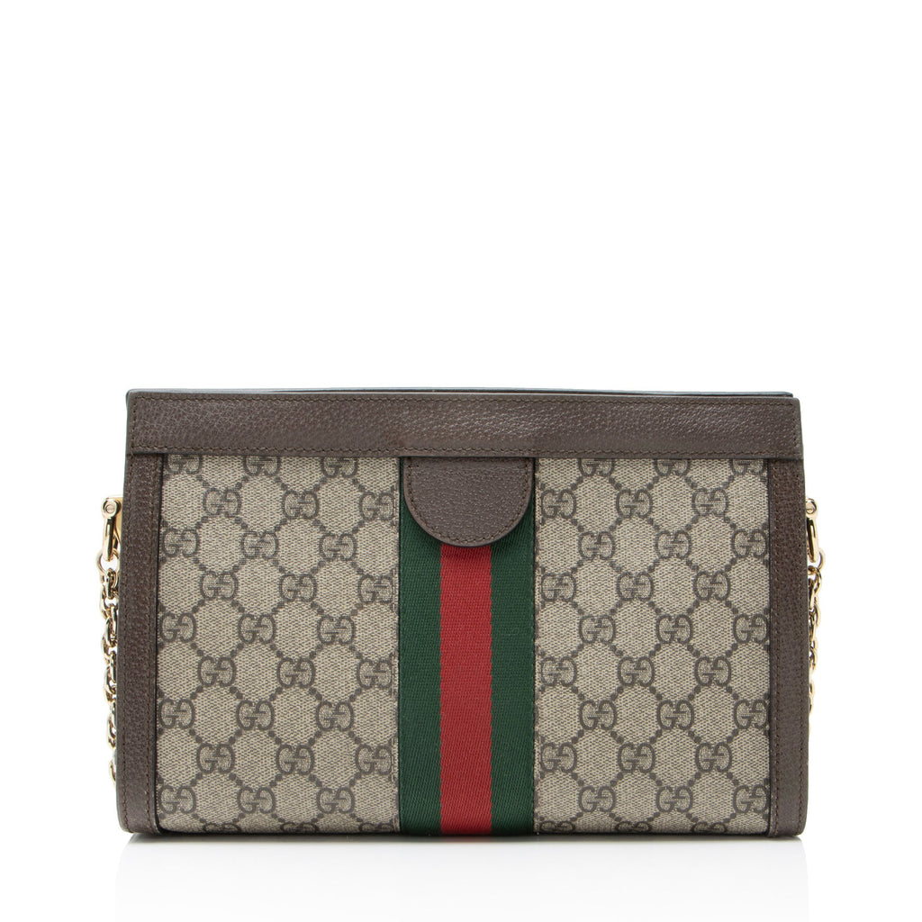 Gucci GG Supreme Ophidia Medium Chain Shoulder Bag