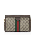 Gucci GG Supreme Ophidia Medium Chain Shoulder Bag