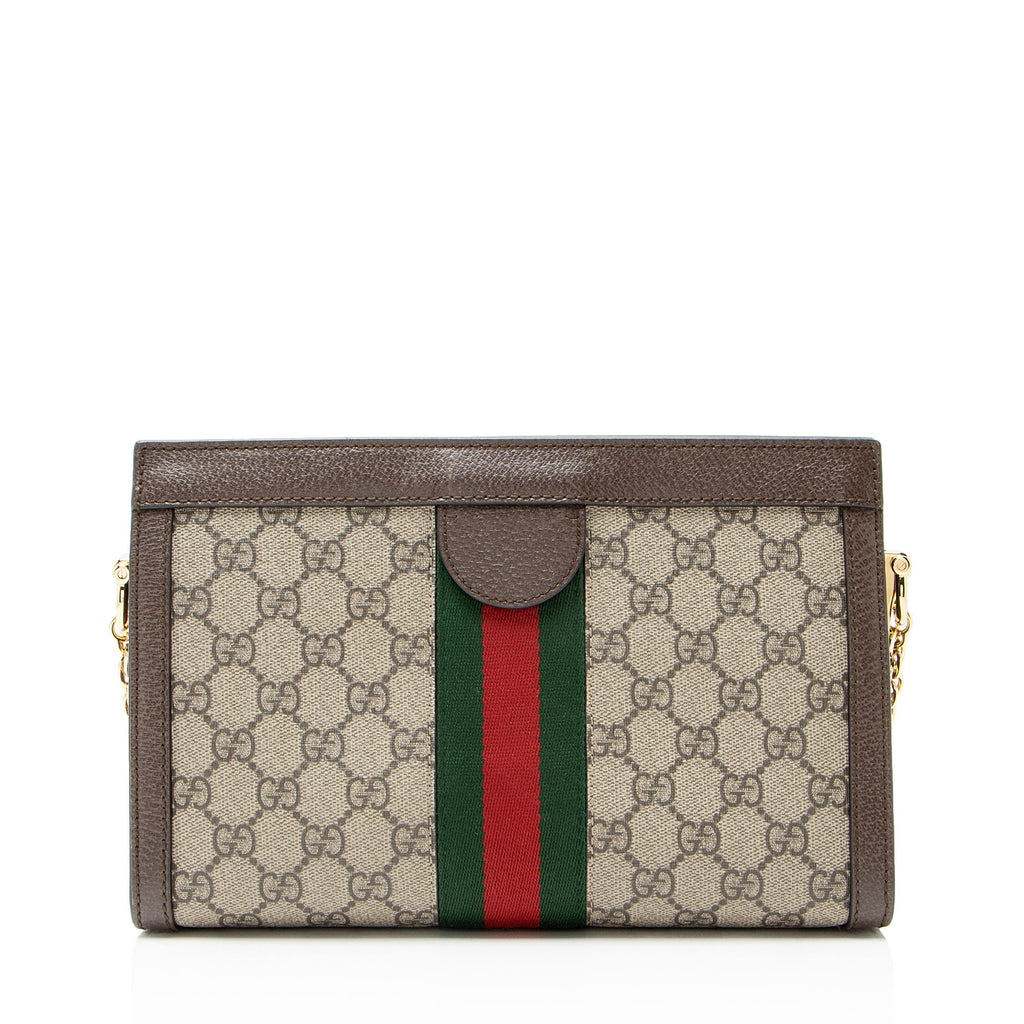 Gucci GG Supreme Ophidia Medium Chain Shoulder Bag