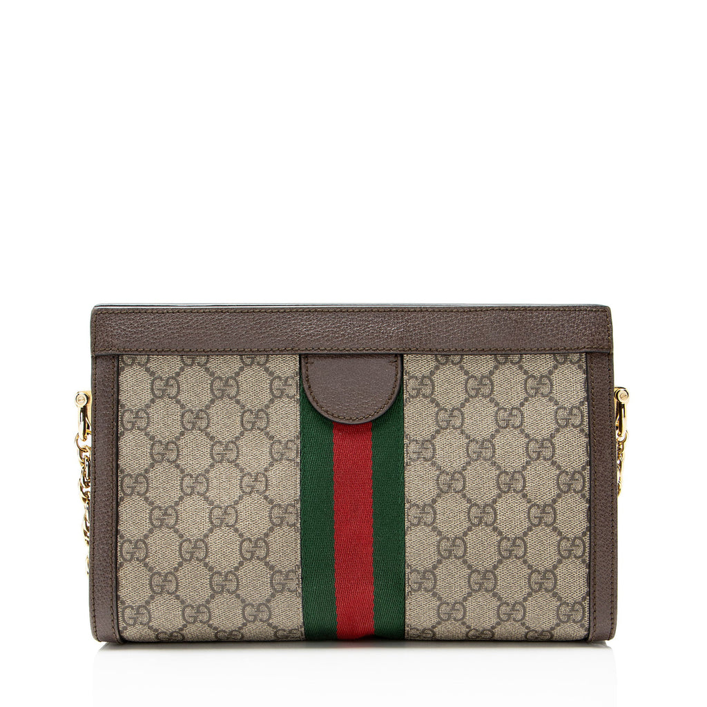 Gucci GG Supreme Ophidia Medium Chain Shoulder Bag