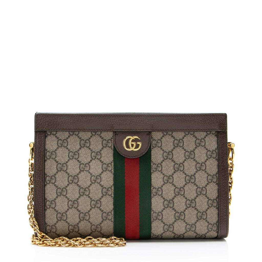Gucci GG Supreme Ophidia Medium Chain Shoulder Bag