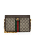 Gucci GG Supreme Ophidia Medium Chain Shoulder Bag