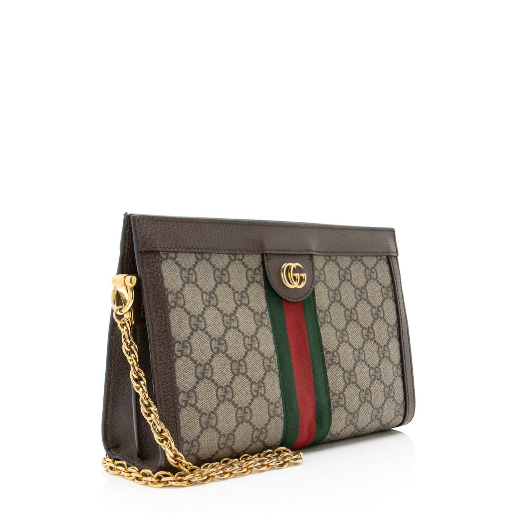 Gucci GG Supreme Ophidia Medium Chain Shoulder Bag